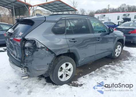 2021 Toyota Rav4 Hybrid Le from USA, damaged, VIN 4T3LWRFV1MU025476